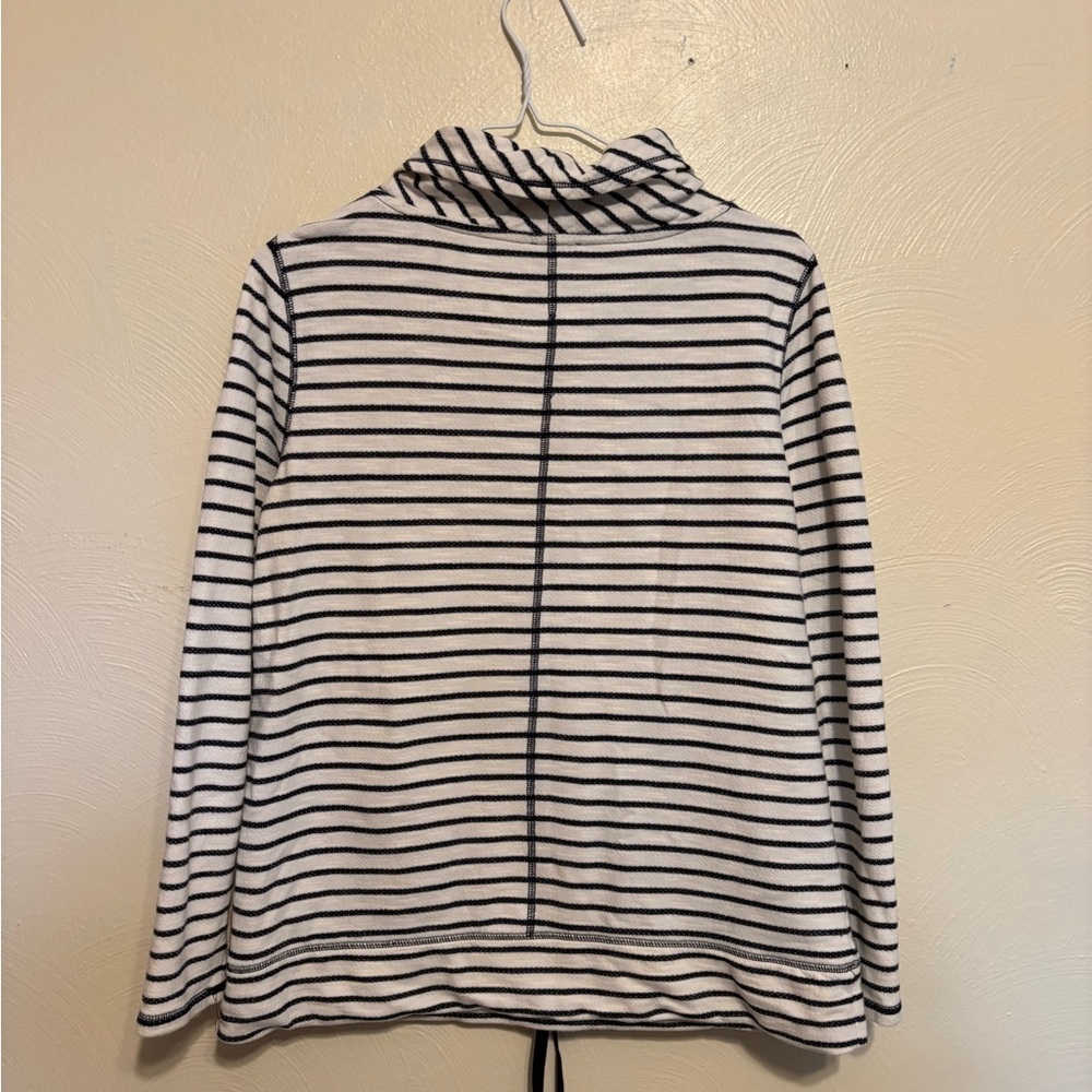 Talbots Black and White Striped Sweater - Picture 8 of 8
